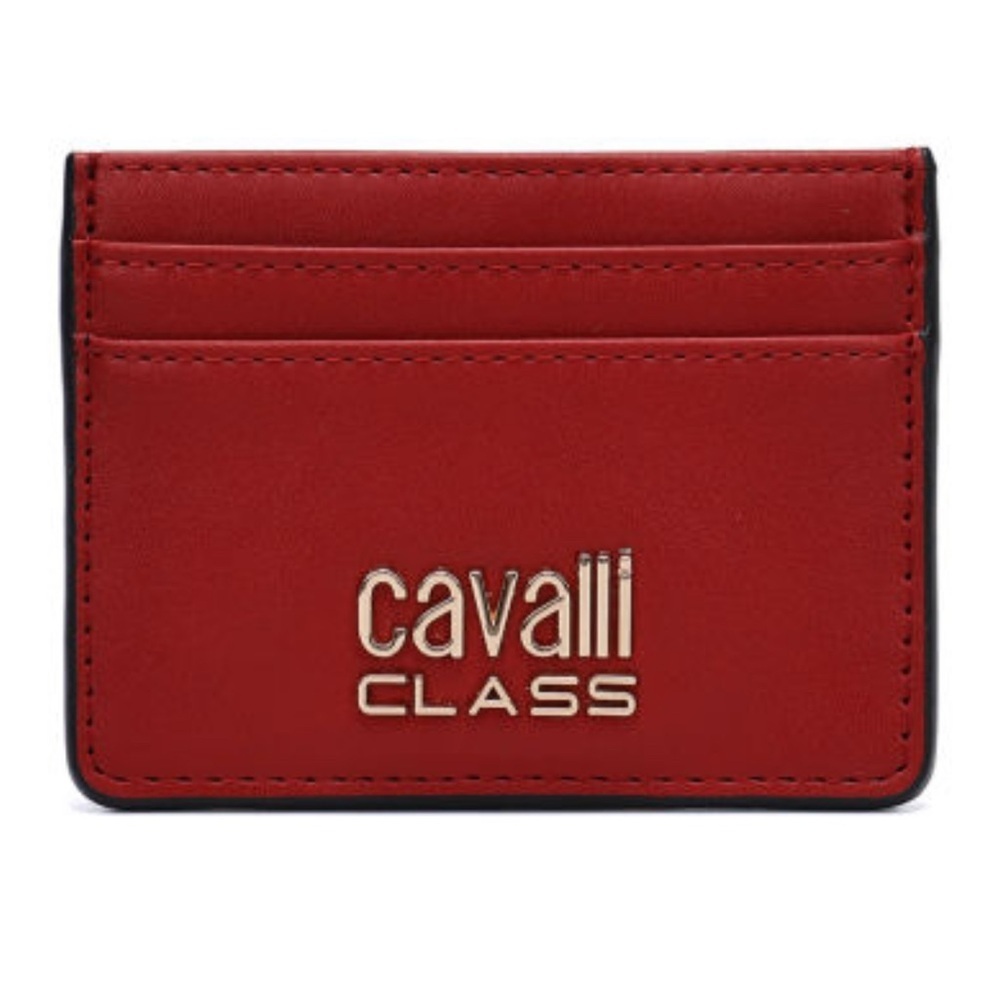 Cavalli Class Sici Signature Card Size Wallet – Red